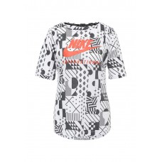 Футболка W NK INTL TEE SIGNAL AOP Nike Футболка W NK INTL TEE SIGNAL AOP Nike