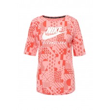 Футболка W NK INTL TEE SIGNAL AOP Nike Футболка W NK INTL TEE SIGNAL AOP Nike