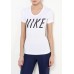 Футболка спортивная W NP CL TOP SS GRX Nike Футболка спортивная W NP CL TOP SS GRX Nike