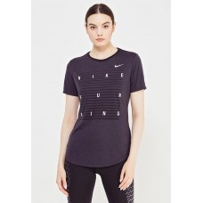 Футболка спортивная W NK DRY TEE DBL RUNNING Nike Футболка спортивная W NK DRY TEE DBL RUNNING Nike
